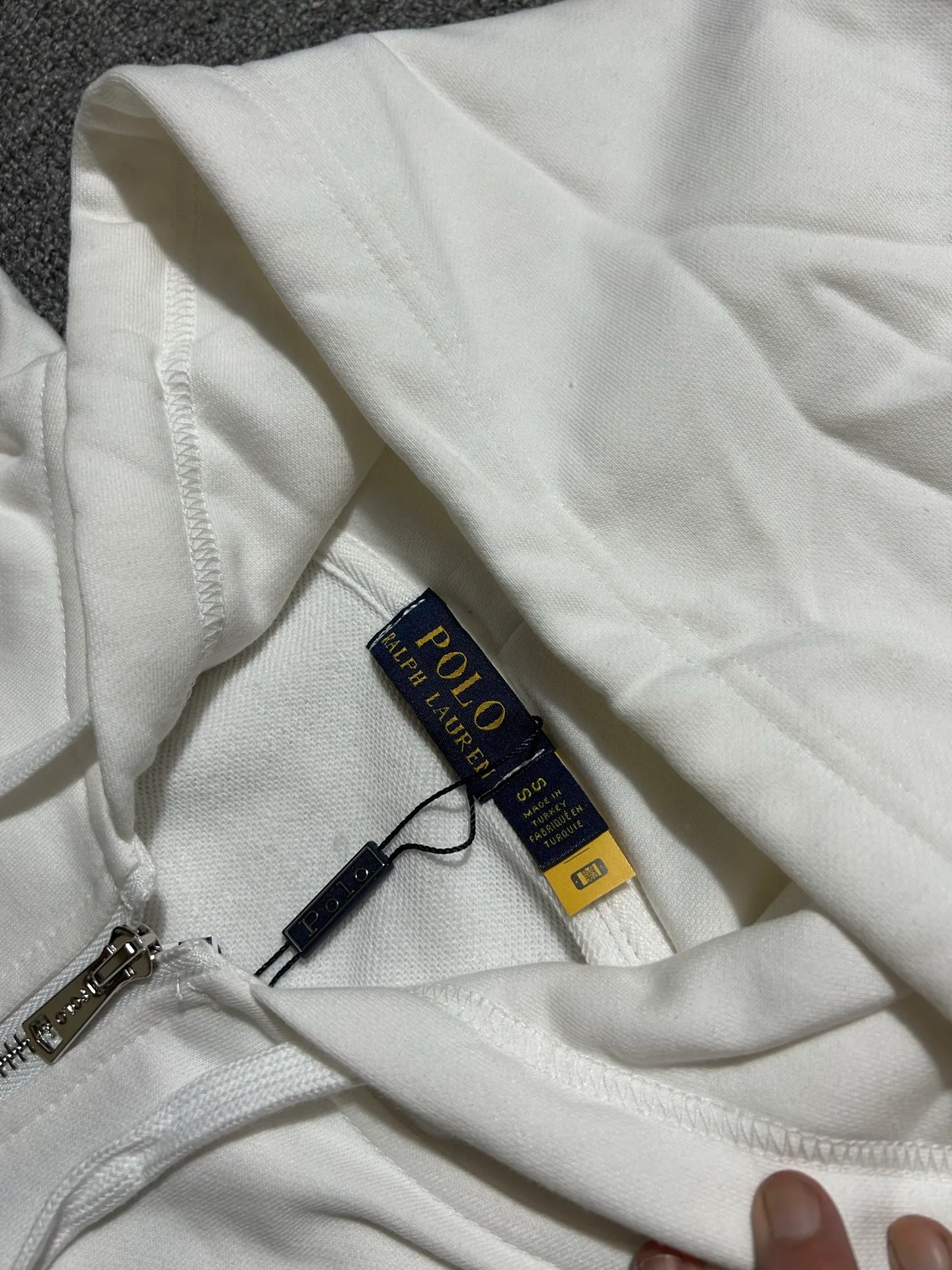 P250 Polo Ralph Lauren FW23 brand logo embroidered cardigan sweatshirt Size: S-XL